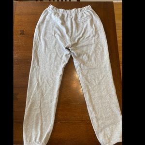 Light Grey Aerie Joggers. Like New. Size Medium